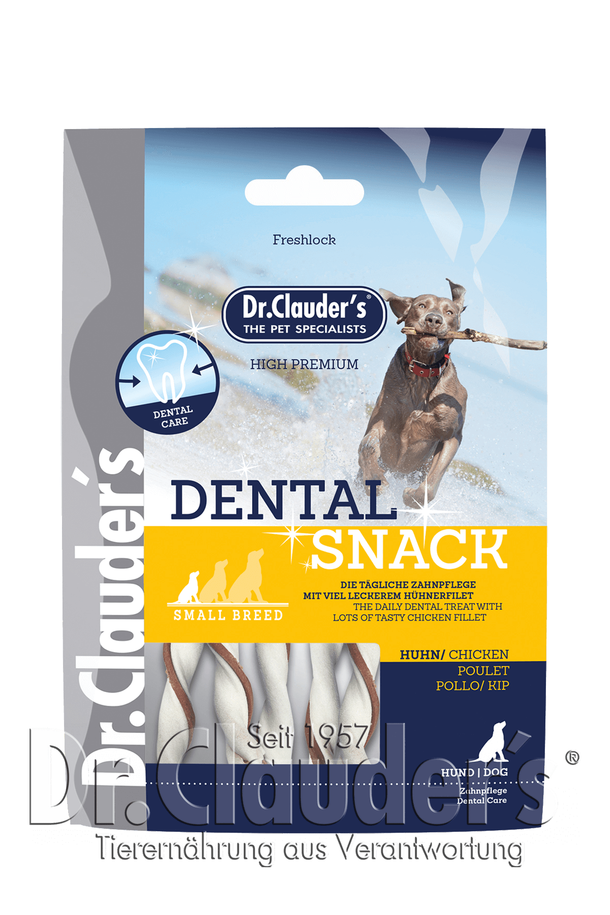 Dr.Clauder´s Dental Snack Huhn für Hunde